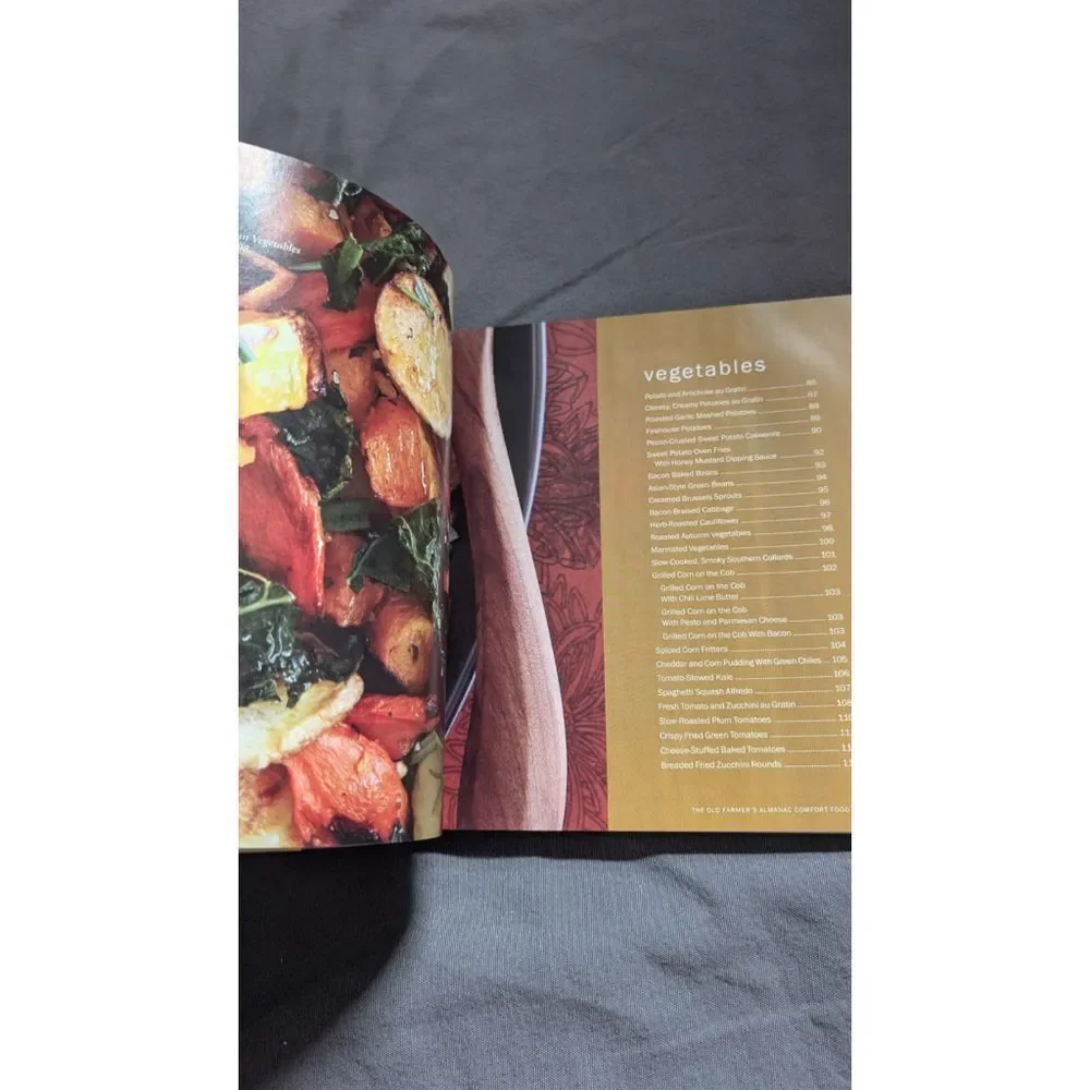 The Old Farmer's Almanac Comfort Food: Every dish you love, every re - GOOD